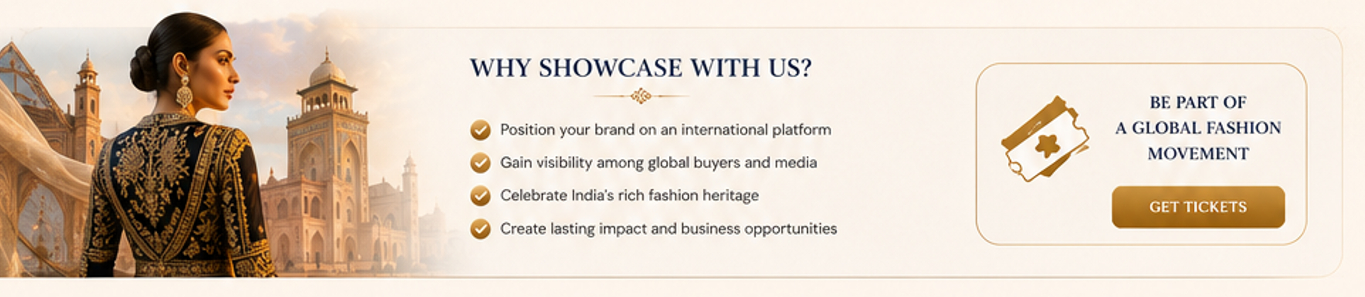 Why showcase with us — be part of a global fashion movement
